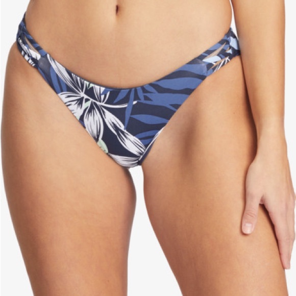 NWT ROXY Beach Classics Hipster Bottoms  in Mood Indigo Print, size XL - Picture 10 of 10